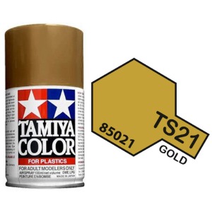 하비몬[#TA85021] TS-21 Gold (타미야 캔 스프레이 도료 TS21)[상품코드]TAMIYA