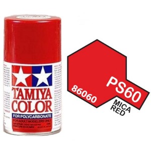 하비몬[#TA86060] PS-60 Bright Mica Red (타미야 캔 스프레이 도료)[상품코드]TAMIYA
